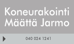 Koneurakointi Jarmo Määttä logo